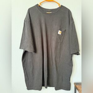 Carhartt black pocket tee Size 2XL.